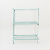 MeshWorks® Epoxy Coated Steel shelving unit, 3 tier