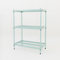 MeshWorks® Epoxy Coated Steel shelving unit, 3 tier