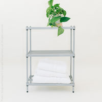 MeshWorks® Epoxy Coated Steel shelving unit, 3 tier