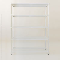 MeshWorks® epoxy coated steel shelving unit, 5 tier