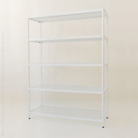 MeshWorks® epoxy coated steel shelving unit, 5 tier