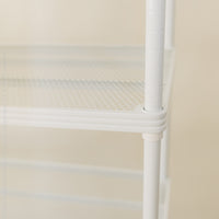 MeshWorks® epoxy coated steel shelving unit, 5 tier