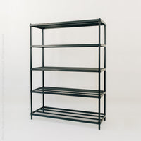 MeshWorks® epoxy coated steel shelving unit, 5 tier