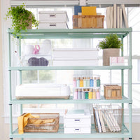 MeshWorks® epoxy coated steel shelving unit, 5 tier