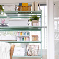 MeshWorks® epoxy coated steel shelving unit, 5 tier