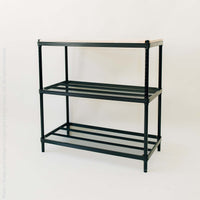 MeshWorks® epoxy coated steel and rubberwood Workbench