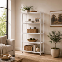 MeshWorks® epoxy coated steel bookshelf