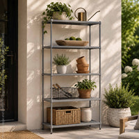 MeshWorks® epoxy coated steel bookshelf