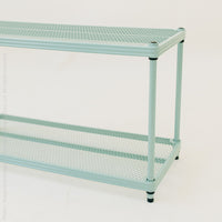 MeshWorks® epoxy coated steel shelving unit (short stacking)