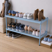 MeshWorks® epoxy coated steel shelving unit (short stacking)