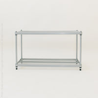 MeshWorks® epoxy coated steel shelving unit (short stacking)