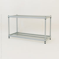 MeshWorks® epoxy coated steel shelving unit (short stacking)