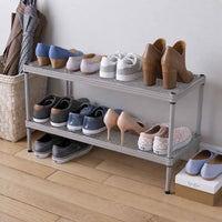 MeshWorks® epoxy coated steel shelving unit (short stacking)