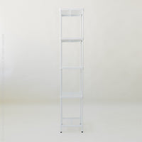 MeshWorks® epoxy coated steel shelving unit, 5 tier tower