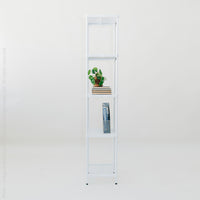 MeshWorks® epoxy coated steel shelving unit, 5 tier tower