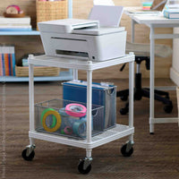 MeshWorks® epoxy coated steel shelving cart