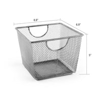 MeshWorks® epoxy coated iron storage nest mesh (7 x 7 x 5 in)