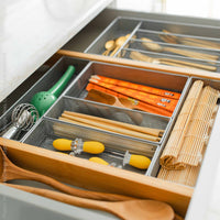 MeshWorks® epoxy coated iron cutlery tray (small)