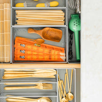 MeshWorks® epoxy coated iron cutlery tray (small)