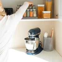 MeshWorks® epoxy coated iron quartet utensil cup