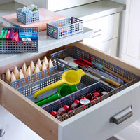 Edison™ epoxy coated steel DrawerStore™ organizer (3x9 in)