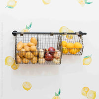 Cabo™ woven wire divided basket (large)