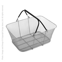 Mesh punched iron ShopCrate™ basket