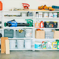 MeshWorks® epoxy coated steel shelving unit, 5 tier