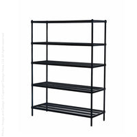 MeshWorks® epoxy coated steel shelving unit, 5 tier