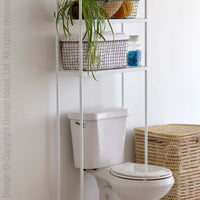 MeshWorks® bathroom unit - White | Image 1 | Premium Shelving from the MeshWorks collection | made with Iron for long lasting use | Design Ideas