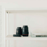 MeshWorks® epoxy coated steel bookshelf