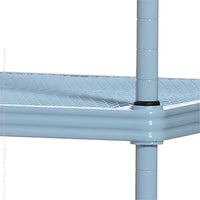 MeshWorks® epoxy coated steel bookshelf