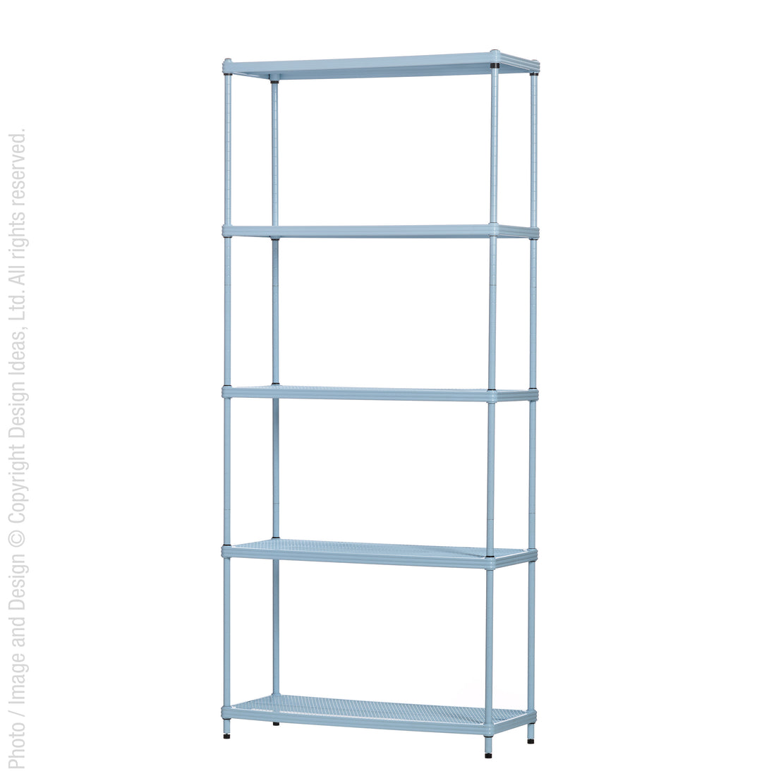 MeshWorks® epoxy coated steel bookshelf