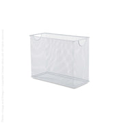 MeshWorks® epoxy coated iron stacking bin (5.5x12.5)