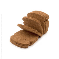 Toastit™ cork coasters (set of 8)