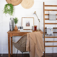 Cabo™ woven wire ladder basket (large)