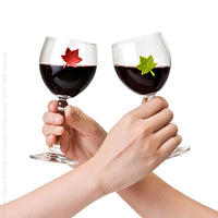 Leaf my glass tag (set of 6)