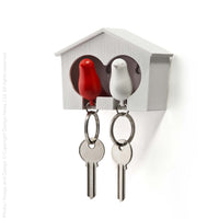 Duo Sparrow key ring holder