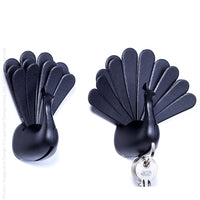 Peacock key holder