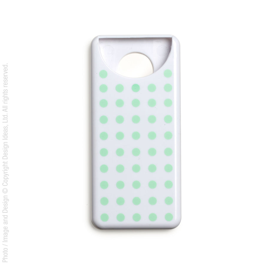 Design Ideas PatchUp Bandage Dispenser - Bandage Holder - Pink Polka Dot,  4 x 2 x 0.5