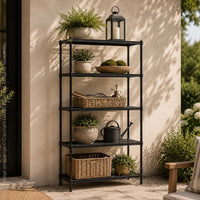 MeshWorks® epoxy coated steel bookshelf