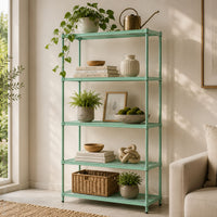 MeshWorks® epoxy coated steel bookshelf