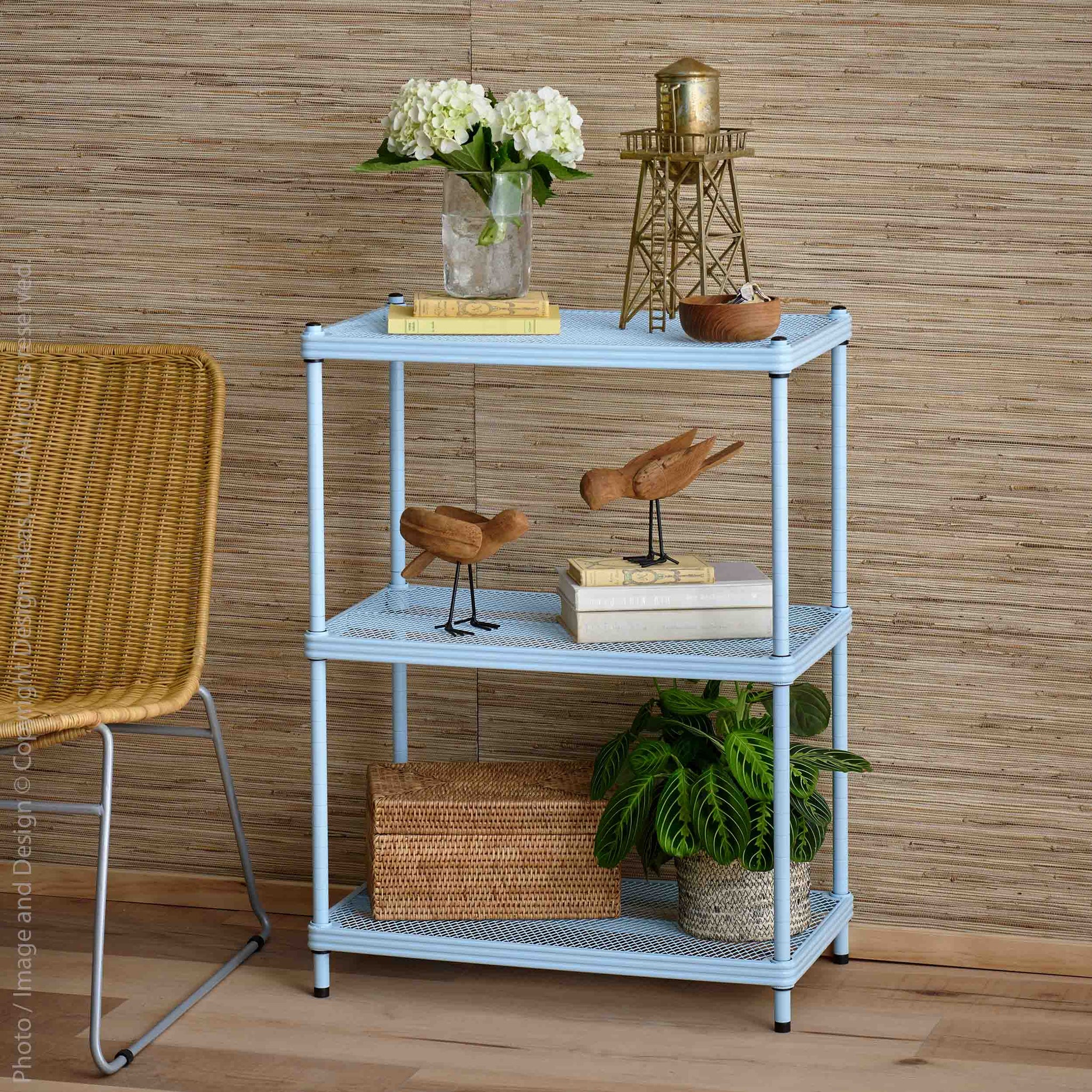 MeshWorks® Epoxy Coated Steel shelving unit, 3 tier Design Ideas
