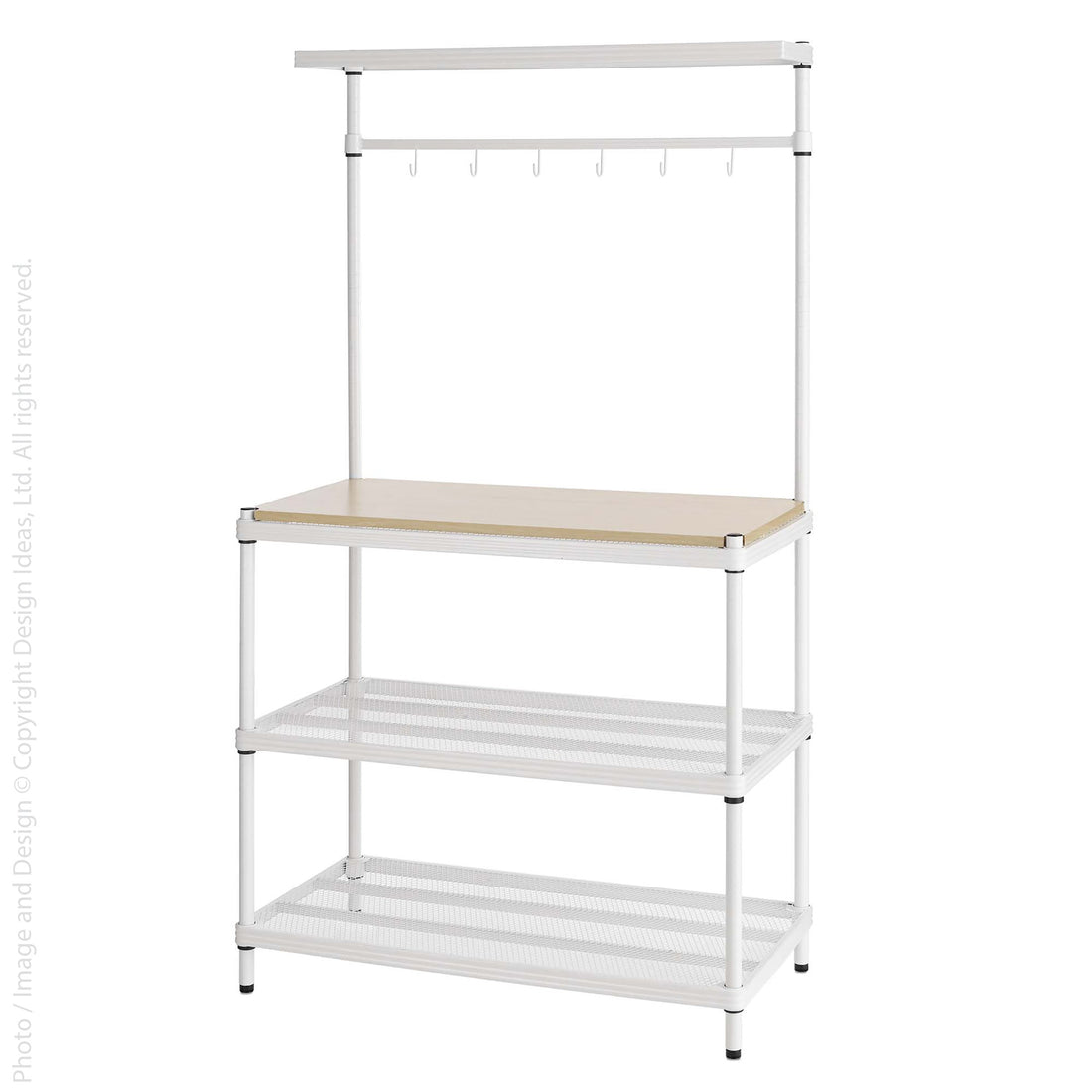 Shelving Inc. 5 Hook Attachment for Wire Shelving