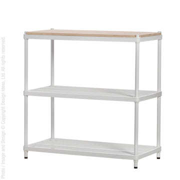 MeshWorks® workbench - White | Image 2 | Premium Shelving from the MeshWorks collection | made with Iron, Wood for long lasting use | Design Ideas