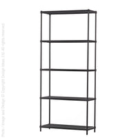 MeshWorks® bookshelf - Black | Image 2 | Premium Shelving from the MeshWorks collection | made with Iron for long lasting use | Design Ideas
