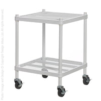 MeshWorks® printer cart - White | Image 2 | Premium Shelving from the MeshWorks collection | made with Iron for long lasting use | Design Ideas