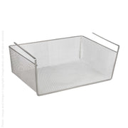 MeshWorks® epoxy coated iron undershelf basket (large)