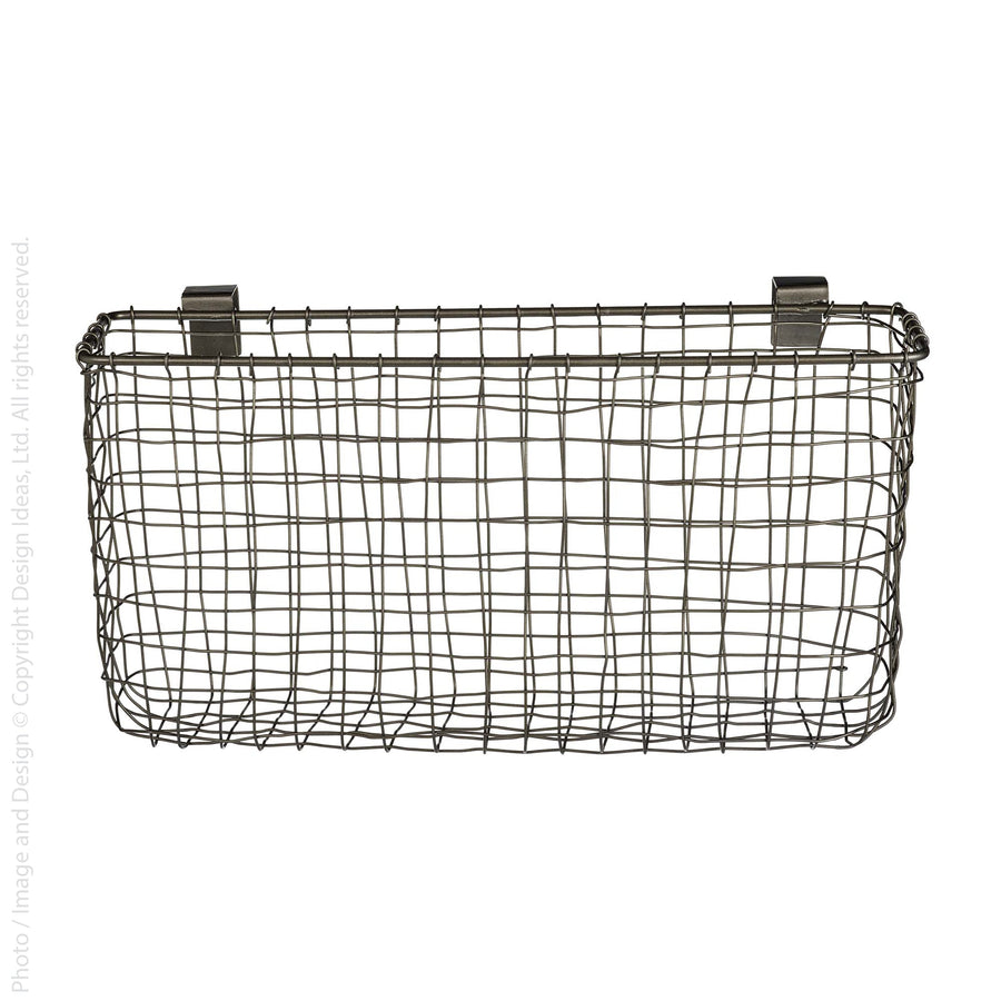 Cabo™ woven wire ladder basket (large)