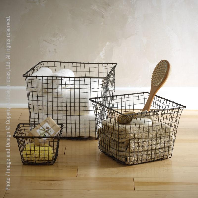 Small Wire Storage Basket